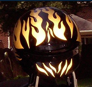 Mega Helmet Flame Decals