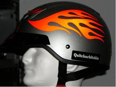 Biker Helmet Stickers