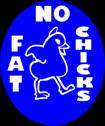 No Fat Chicks Helmet Stickers decals graphics

