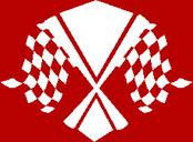 Sticker. Reflective Checkered Flags, Reflective Flags