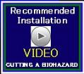 installation video decal cutting a biohazard for helmet installation