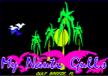 Island Theme Palm Trees Sun and Sea Gulls boat lettering graphics theme
