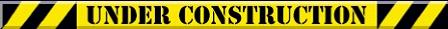 Under Construction Barrier reflective Sign 48x6" 