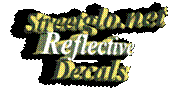 Streetglo Reflective Motorcycle Graphics, Helmet Decals, Helmet Stickers, Motorcycle Graphics Kit.