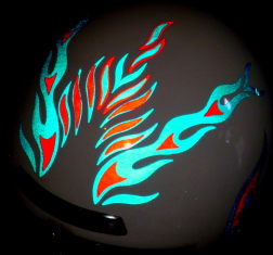 Streetglo Reflective Helmet Decals SpeedStripe Reflective Helmet Decals